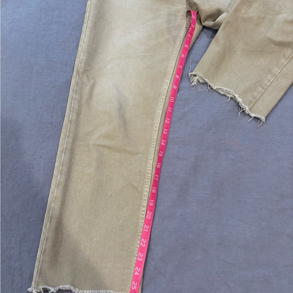 Moussy Vintage Tan Straight Leg Women Jeans - Picture 8 of 8